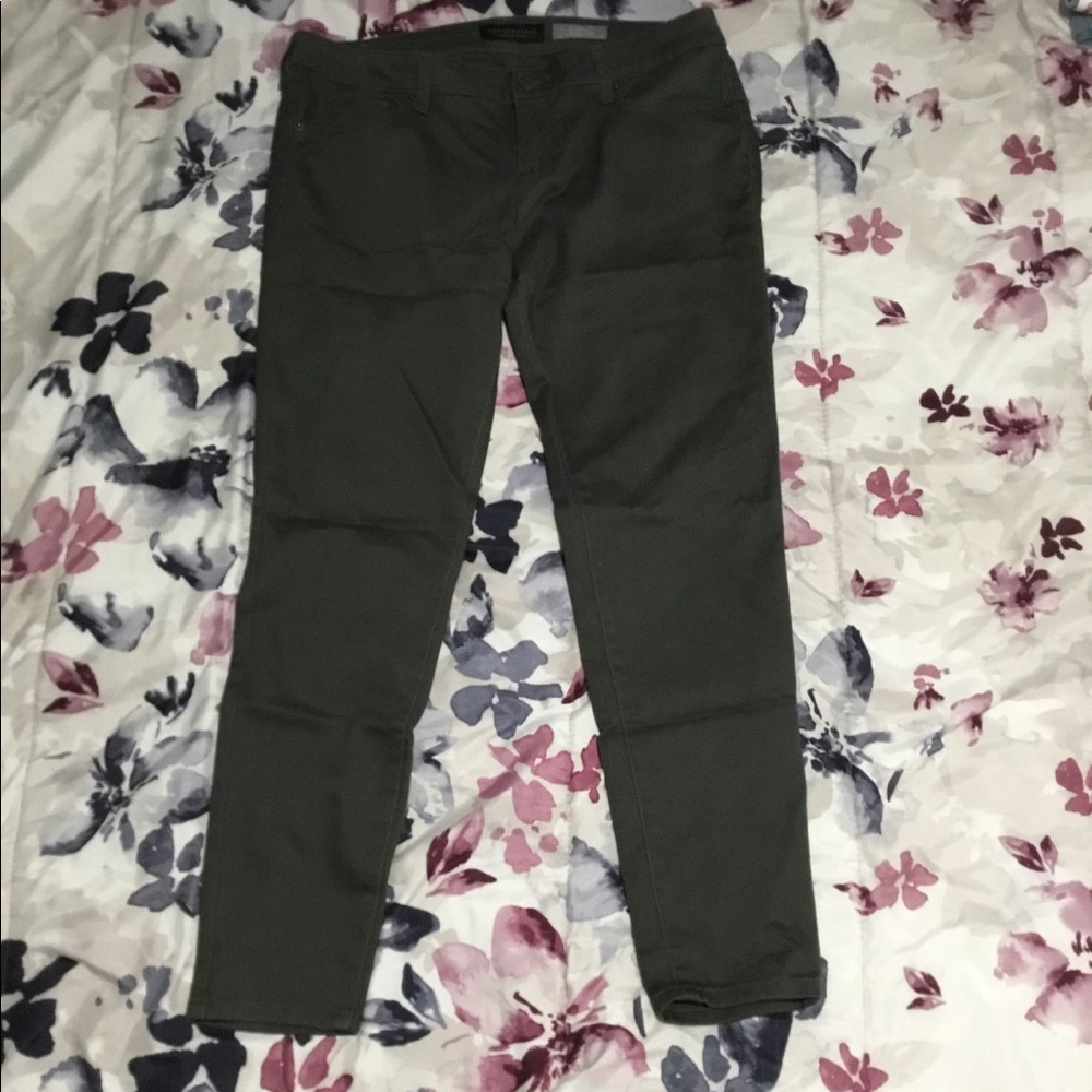 Aeropostale Olive Ankle Jegging